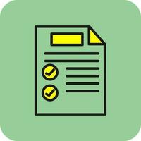 Document Vector Icon Design