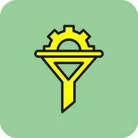 Funnel Vector Icon Design