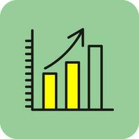 Graph Vector Icon Design