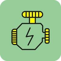 Engine Vector Icon Design