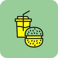 Fast food Vector Icon Design