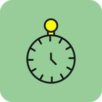 diseño de icono de vector de reloj