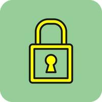 Padlock Vector Icon Design