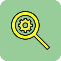 Search engine Vector Icon Design