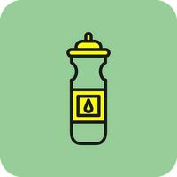 Drinking bottle Vector Icon Design