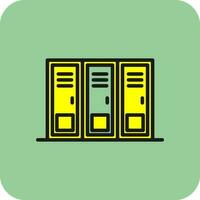 Locker Vector Icon Design