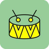 Drum Vector Icon Design