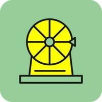 Wheel of fortune Vector Icon Design