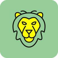 Lion Vector Icon Design