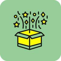 Magic box Vector Icon Design