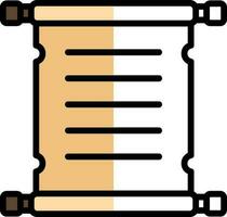 Parchment Vector Icon Design