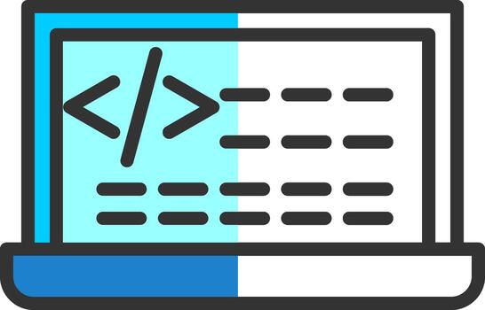 codificación vector icono diseño