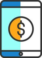 Online payment Vector Icon Design