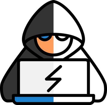 Hacker Vector Icon Design