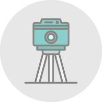 Tripod Vector Icon Design