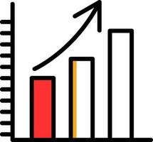 Graph Vector Icon Design