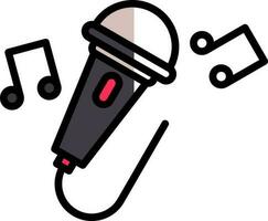 Singing Vector Icon Design