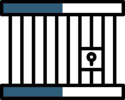 Jail Vector Icon Design