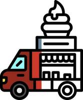 Food truck Vector Icon Design