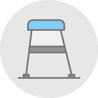 Stool Vector Icon Design