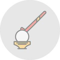 Putter Vector Icon Design