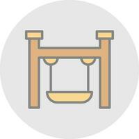 Swing Vector Icon Design