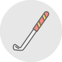 Golf stick Vector Icon Design