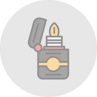 Lighter Vector Icon Design