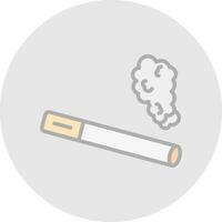 diseño de icono de vector de humo