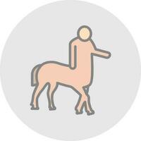 Centaur Vector Icon Design