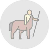 Centaur Vector Icon Design