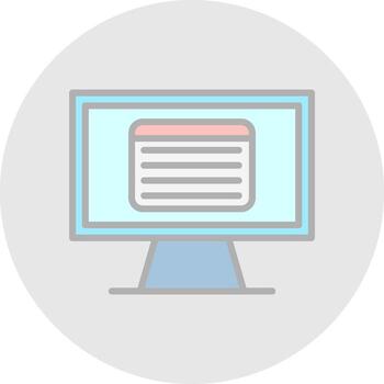 Program Vector Icon Design