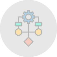 Algorithm Vector Icon Design