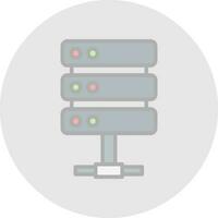 Server Vector Icon Design