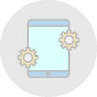 Mobile app Vector Icon Design