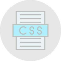 Css file Vector Icon Design