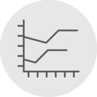 Chart Vector Icon Design