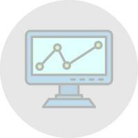 Analytics Vector Icon Design