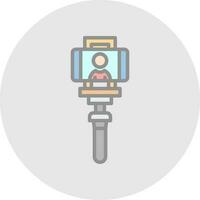 Selfie Vector Icon Design