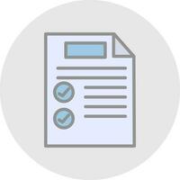 Document Vector Icon Design