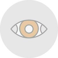 diseño de icono de vector de ojo