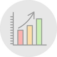 Graph Vector Icon Design