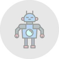 Robot Vector Icon Design