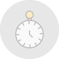 Clock Vector Icon Design