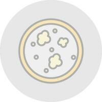 Petri dish Vector Icon Design