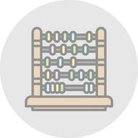 Baby abacus Vector Icon Design