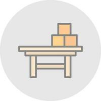 Table Vector Icon Design