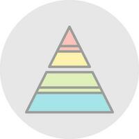 Pyramid Vector Icon Design