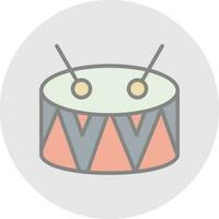 Drum Vector Icon Design