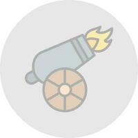 Cannon Vector Icon Design